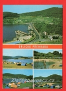Orlická přehrada - přehradní hráz a rekreační střediska
