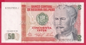Peru - 50 Intis 1986 