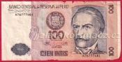 Peru - 100 intis 1987