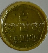 Peru - 5 centimos 1995