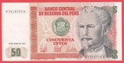 Peru - 50 Intis 1987 