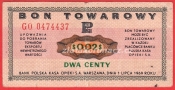 Polsko - 0,02 Cents 1969