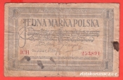 Polsko - 1 Marka 17.5. 1919