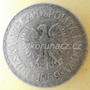Polsko - 1 zloty 1969