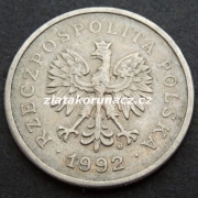 Polsko - 1 zloty 1992