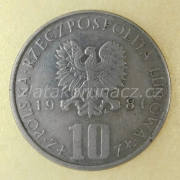 Polsko - 10 zlotych 1981