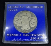 Polsko - 100 zlotych 1974 Mikolaj Kopernik