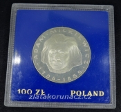 Polsko - 100 zlotých 1978 Adam Mickiewicz