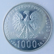 Polsko - 1000 zlotych 1983