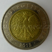 Polsko - 5 zlotych 2015