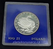 Polsko - 500 zlotých 1984 Ochrona srodowiska -Labuť