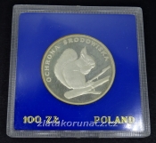 Polsko - 500 zlotych 1985 Ochrona Srodowiska -Veverka