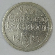 Polsko - Gdaňsk - 1/2 Gulden 1923