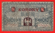 Polsko-Krakow- 1/2 Korona 1919