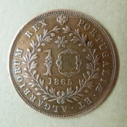 Portugalsko - Azory - 10 reis 1865