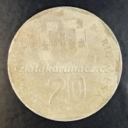 Portugalsko - 20 escudos 1986