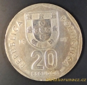 Portugalsko - 20 escudos 1987