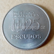 Portugalsko - 25 escudos 1981