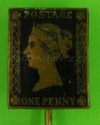 Postage One Penny 
