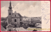 Přerov - kostel shora