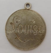 Přívěšek z mince 10 Krejcar F.J.I - VIII.