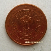 Rakousko - 1 Cent 2004