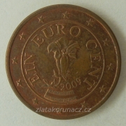 Rakousko - 1 Cent 2009