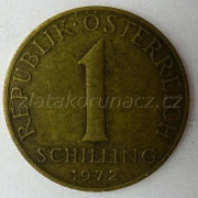 Rakousko - 1 schilling 1972