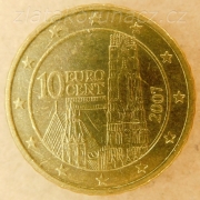 Rakousko - 10 cent 2007