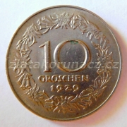 Rakousko - 10 groschen 1929