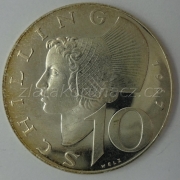 Rakousko - 10 Shilling 1967 