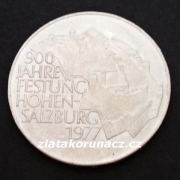 Rakousko - 100 schilling 1977 - 900 Jahre Festung Hohen-Salzburg