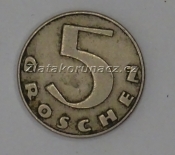 Rakousko - 5 groschen 1936