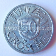 Rakousko - 50 groschen 1952