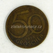 Rakousko - 50 groschen 1959