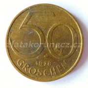 Rakousko - 50 groschen 1978