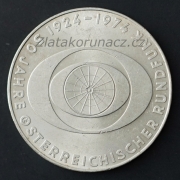 Rakousko - 50 schilling 1974 - 50 Jahre Osterreichscher rundfunk