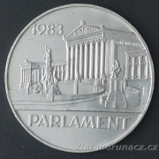 Rakousko - 500 schilling 1983 Parlament