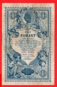 Rakousko -Uhersko- 1 Gulden 1888
