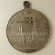 Rakousko - Uhersko - Biřmovací medaile 1915