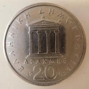 Řecko - 20 drachmes 1982