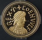 Replika "Coenwulf Gold Penny" z roku 805 n.l.