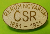 Rerum novarum ČSR 1891-1931