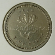 Rhodesia - 5 cents 1975