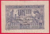 Rumunsko - 1 Leu 1915