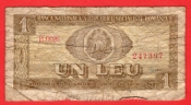 Rumunsko - 1 Leu 1966