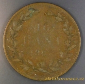 Rumunsko - 10 bani 1867