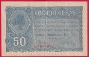 Rumunsko - 50 bani 1917