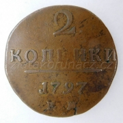 Rusko - 2 kopějka 1797 E.M.
