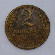 Rusko - 2 kopějka 1933